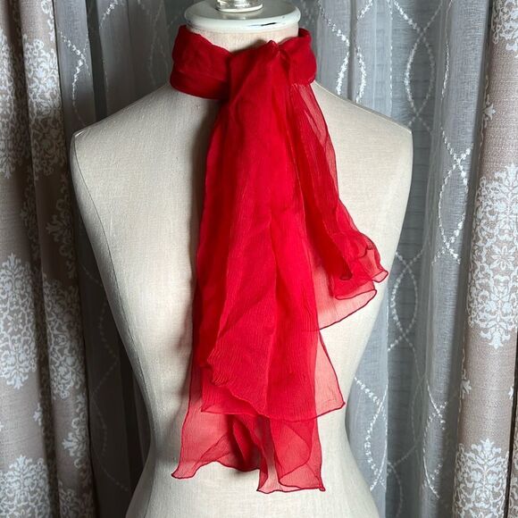 Sheer rectangle Scarf - Picture 1 of 3